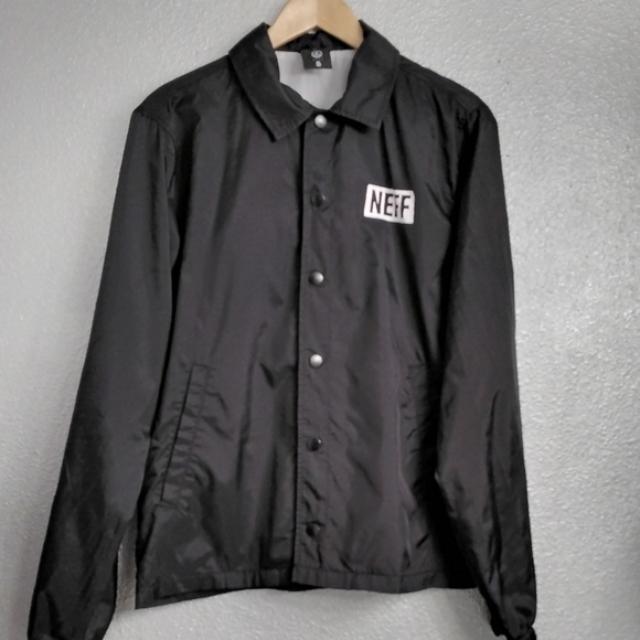 Neff Disney  Black Nylon Mickey Mouse Jacket     Size S - Picture 2 of 6